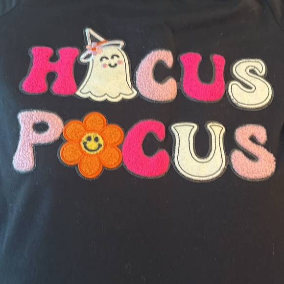 Counting Daisies Girls Size 7/8 Hocus Pocus Black Halloween Sequin Dress lk new - Picture 3 of 8